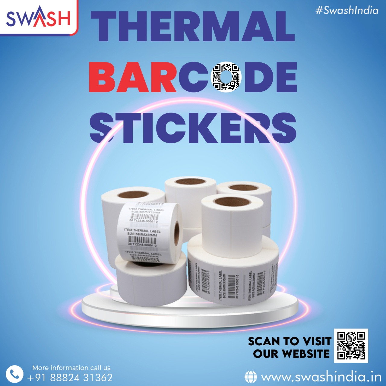 Thermal Bar Code Stickers