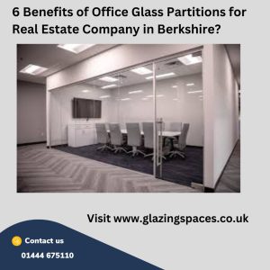 Office glass partitions in Berkshire