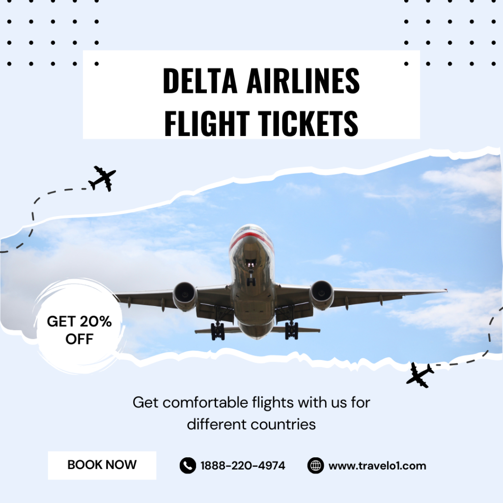 Fly Smart with Travelo1: Book Your Delta Airlines Flight Tickets Online