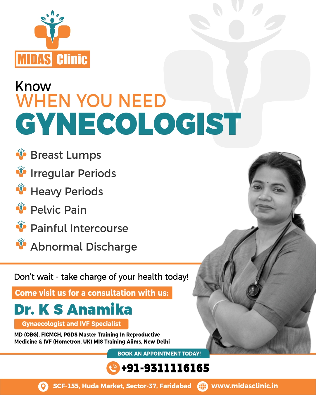 Gynecologist and Obstetricians in Faridabad