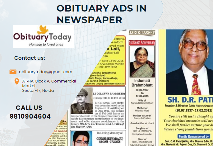 Obituary Ads