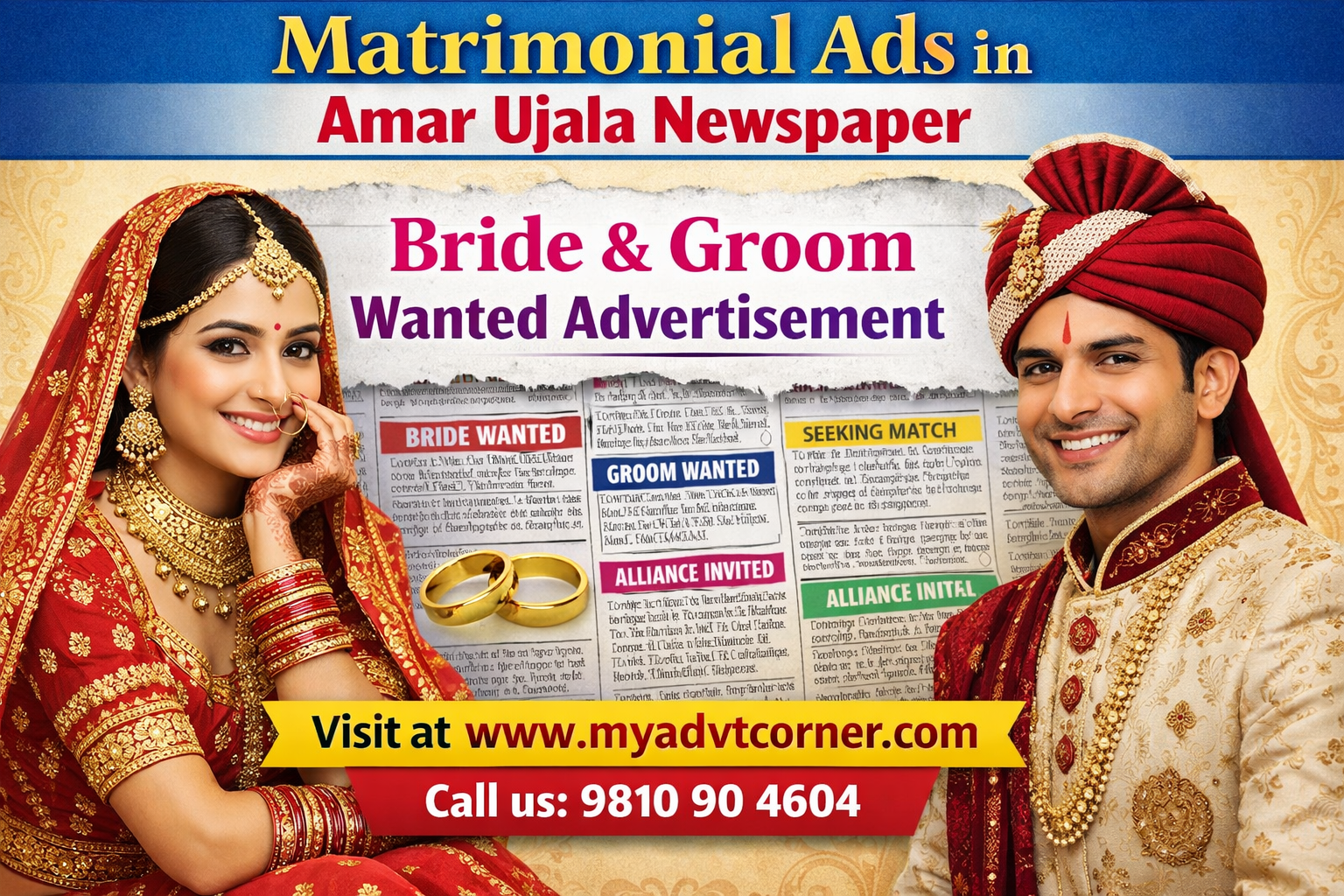 Matrimonial ads in Amar Ujala