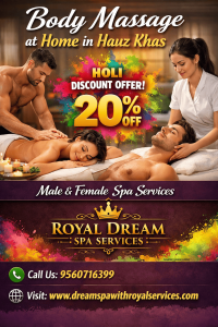 Body Massage at Home in Hauz Khas
