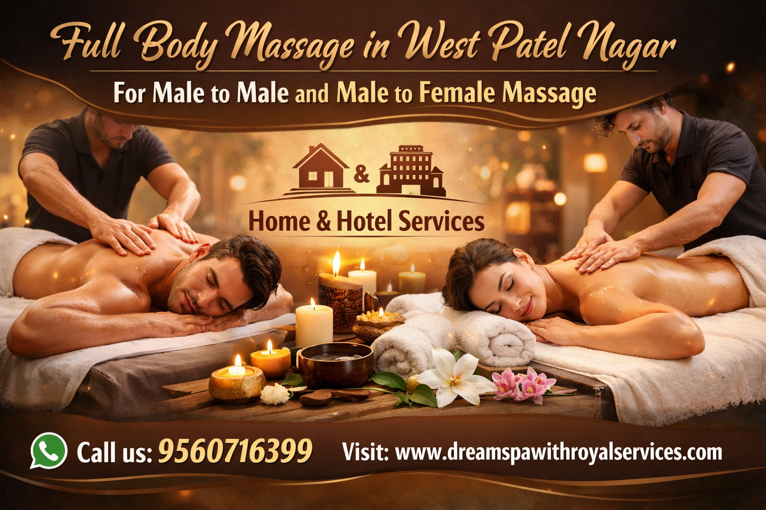 Full Body Massage in West Patel Nagar