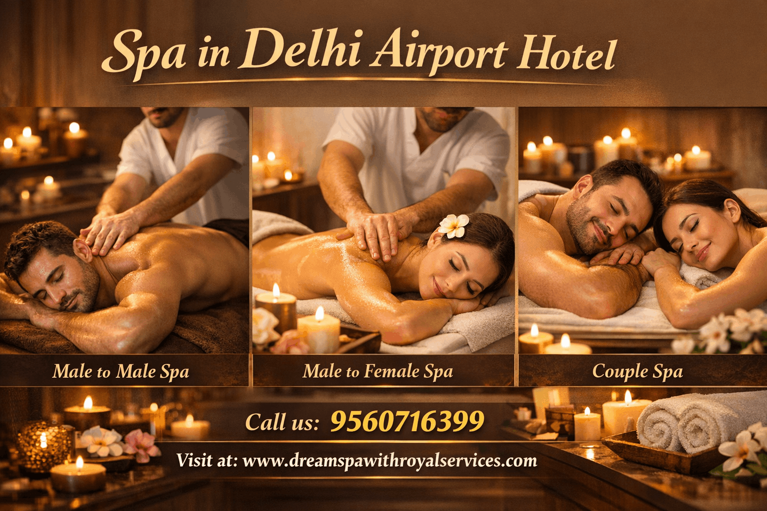 Spa in Delhi Airport