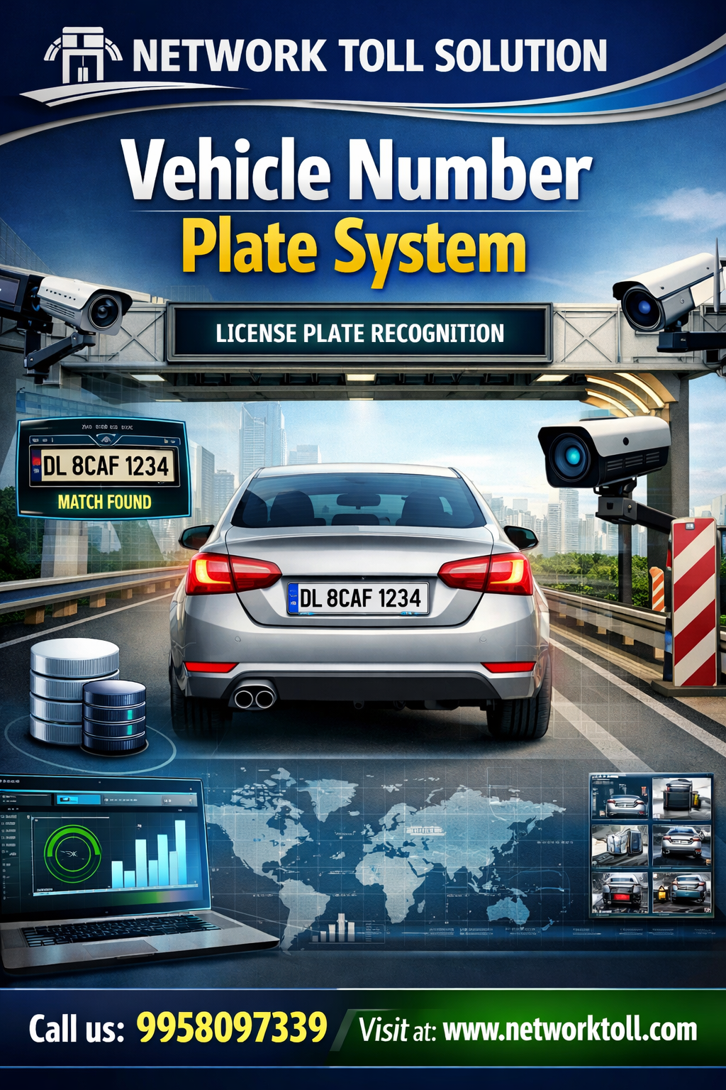 Vehicle number plate recognition solution