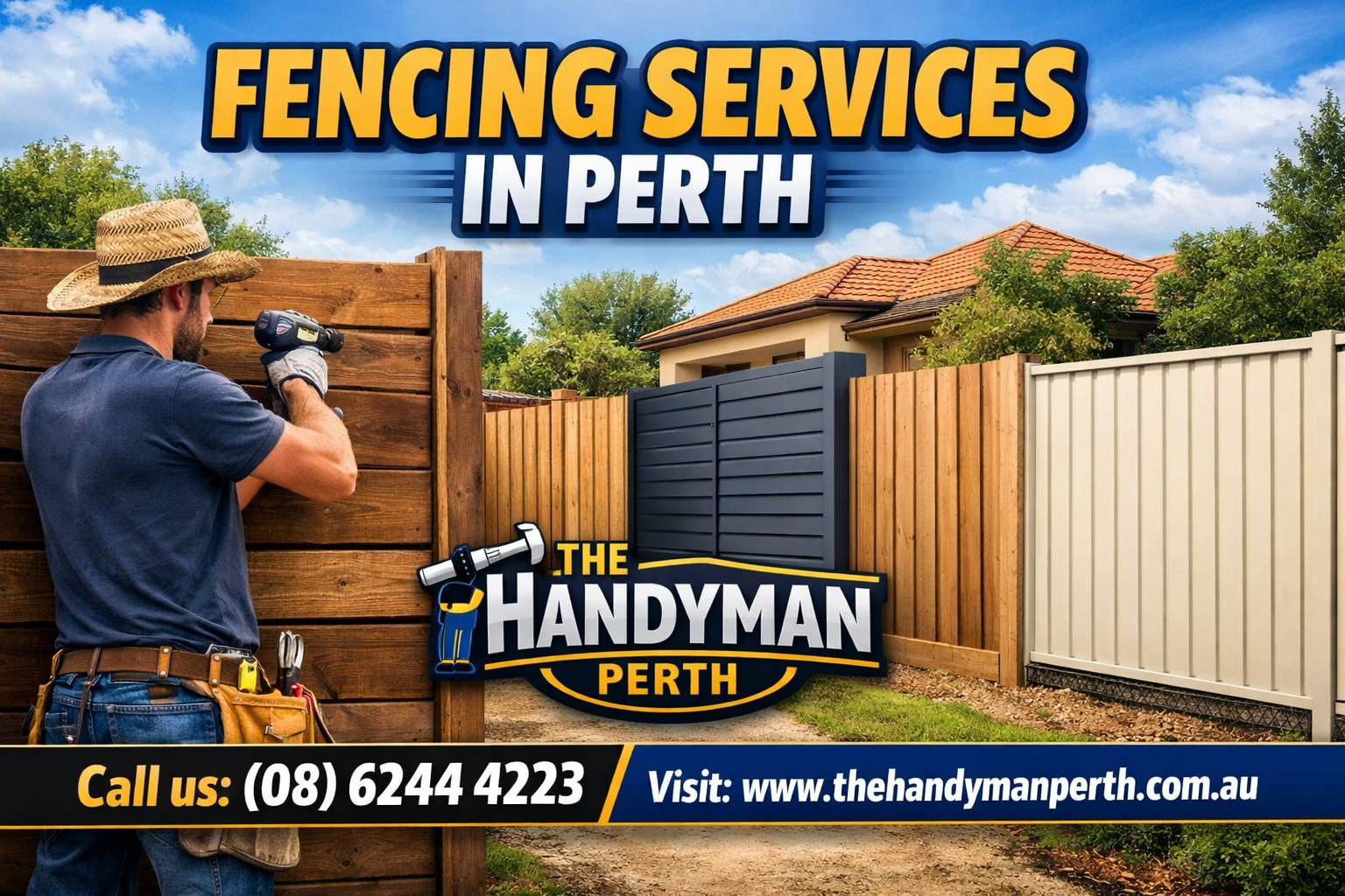 Fencing services in Perth
