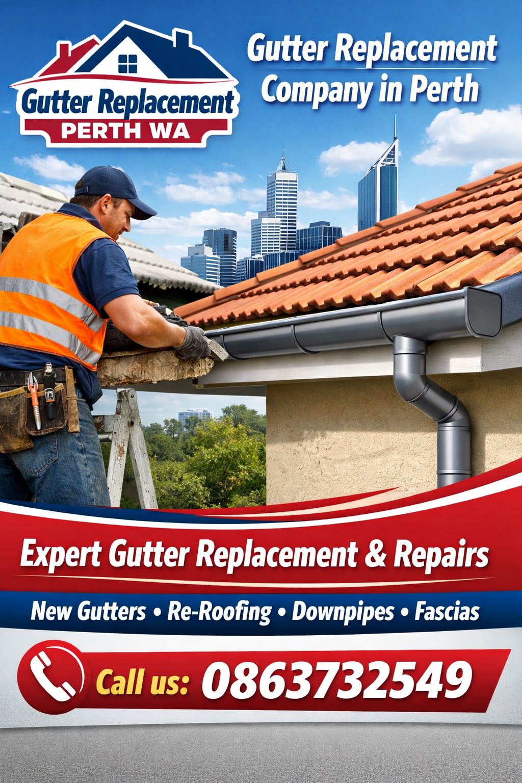 Gutter replacement services in Perth WA
