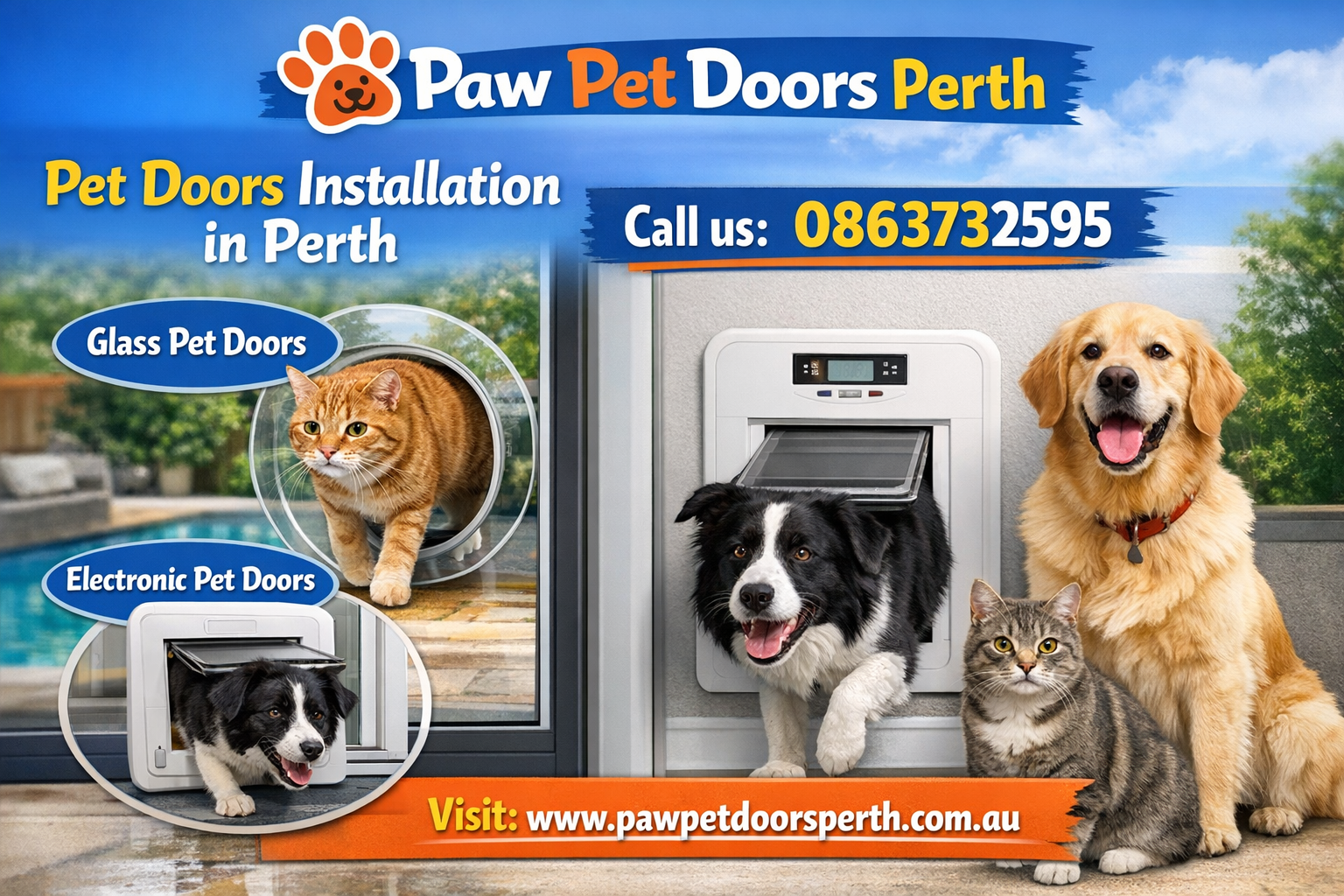 Pet door solutions for your home
