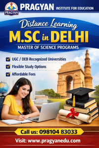 Distance Learning M.SC in Delhi