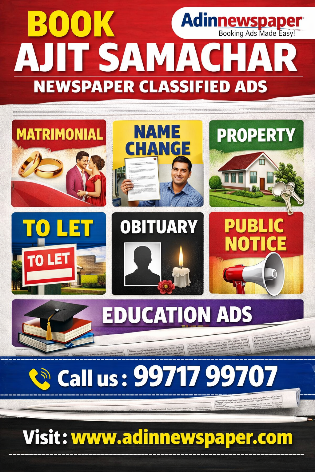 Ajit Samachar Ads