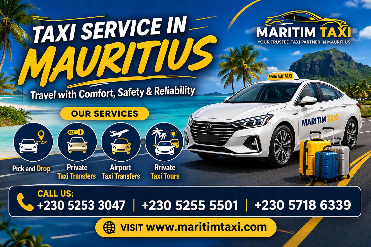 Taxi Service in Mauritius