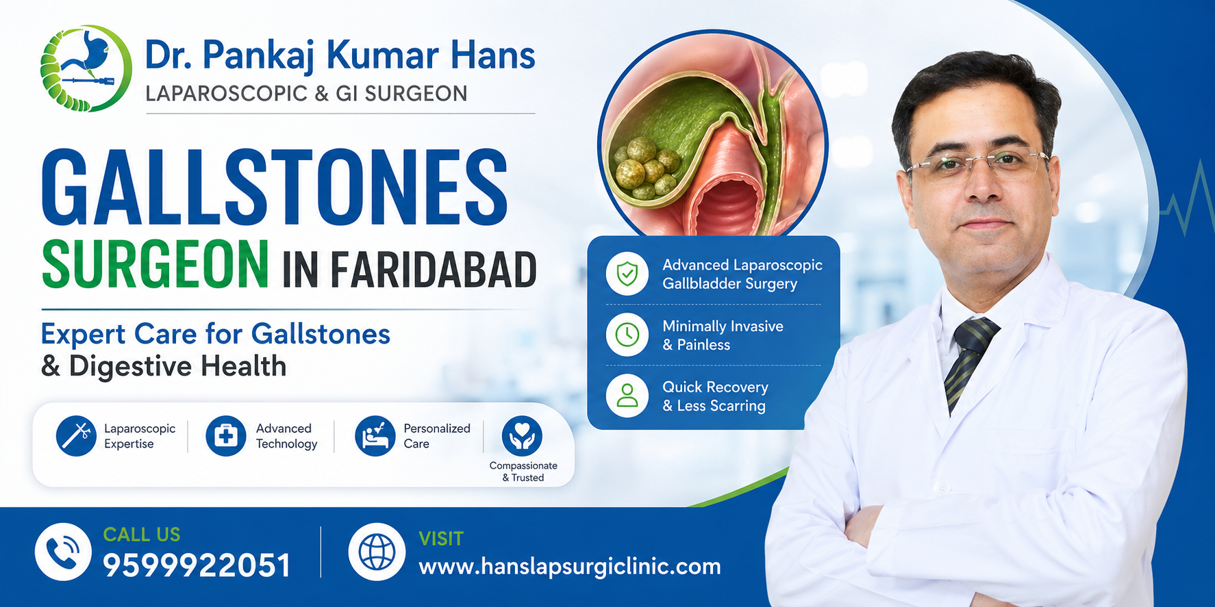 Gallstones Surgeon in Faridabad
