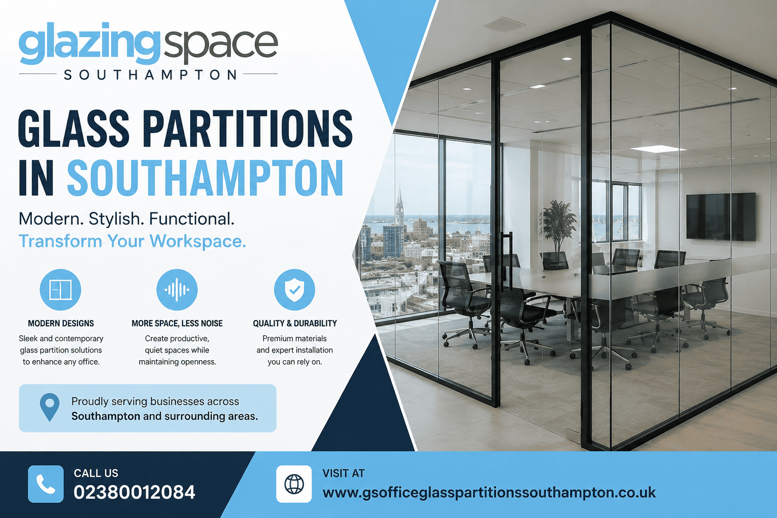 Glass Partitions southampton