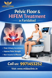 Pelvic floor and HIFEM treatment in Faridabad