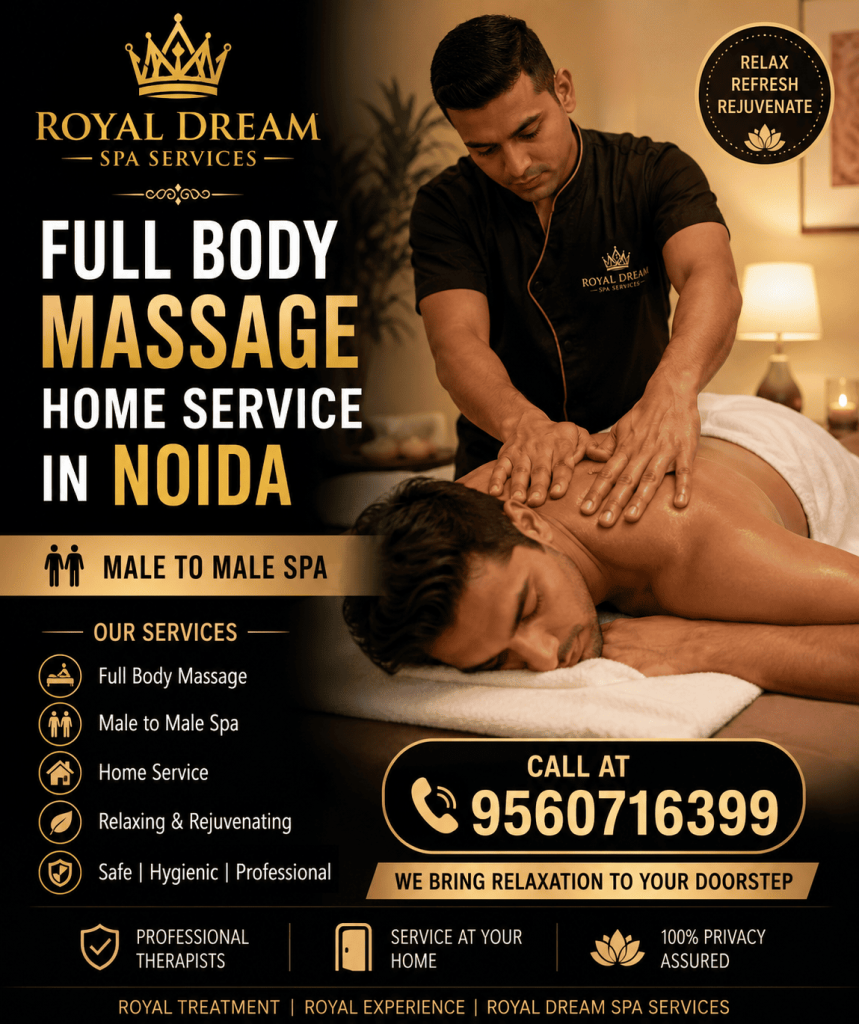 Why Full Body Massage Home Service in Noida is Needed for Office Executives?