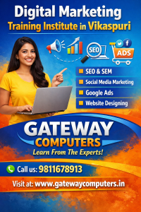 Digital marketing training in Vikaspuri