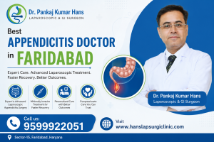 Appendicitis Doctor in Faridabad