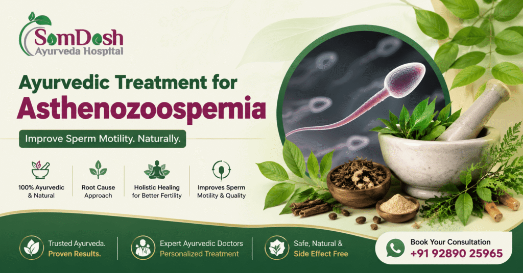 Asthenozoospermia Ayurvedic Treatment